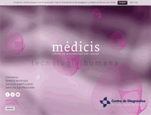 Tablet Screenshot of centromedicis.com